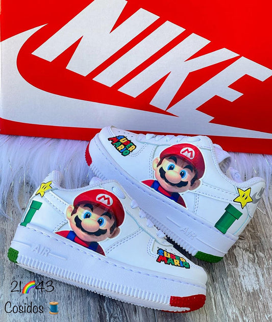 Tenis infantiles de Mario Bros