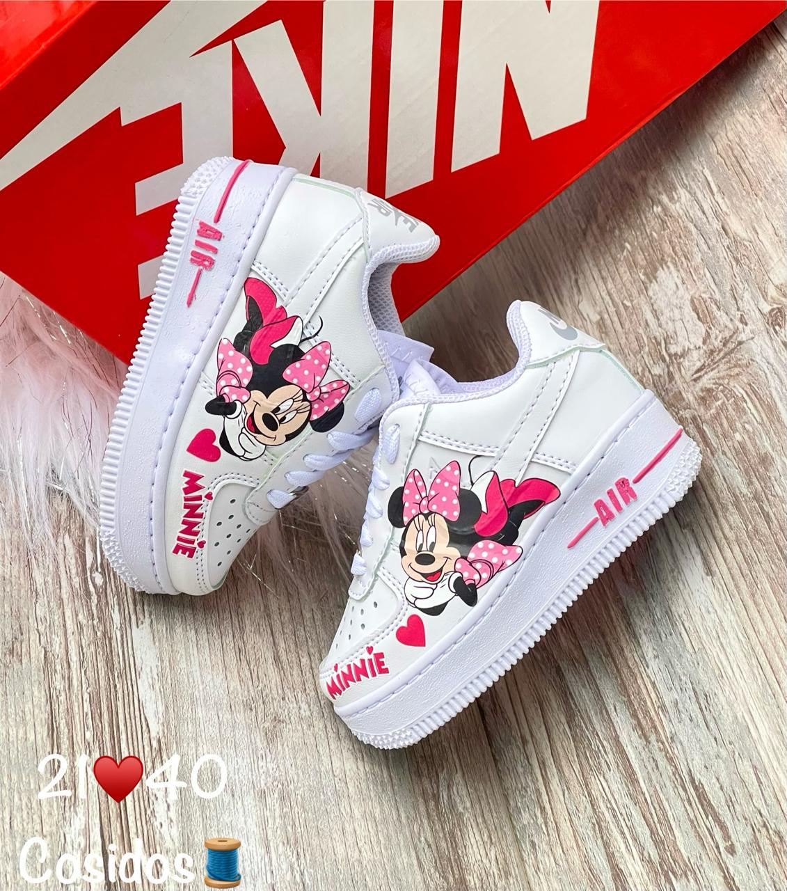 Tenis infantiles Minnie Mouse