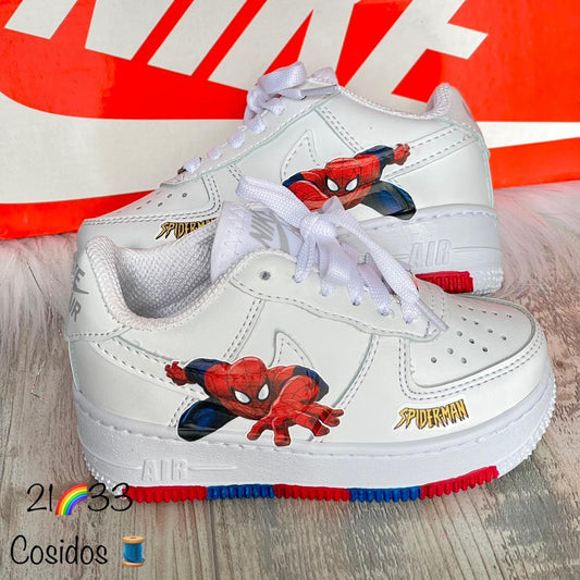 Tenis infantiles de Spider Man