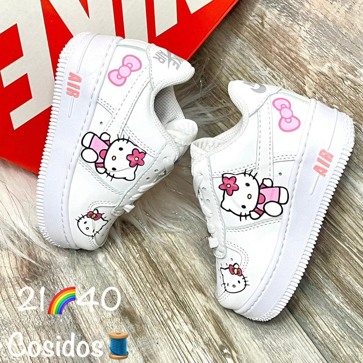 Tenis infantiles hello kitty