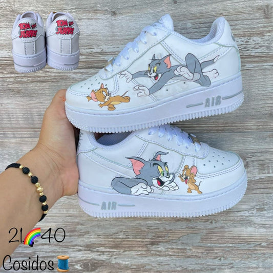 Tenis infantiles de Tom y Jerry
