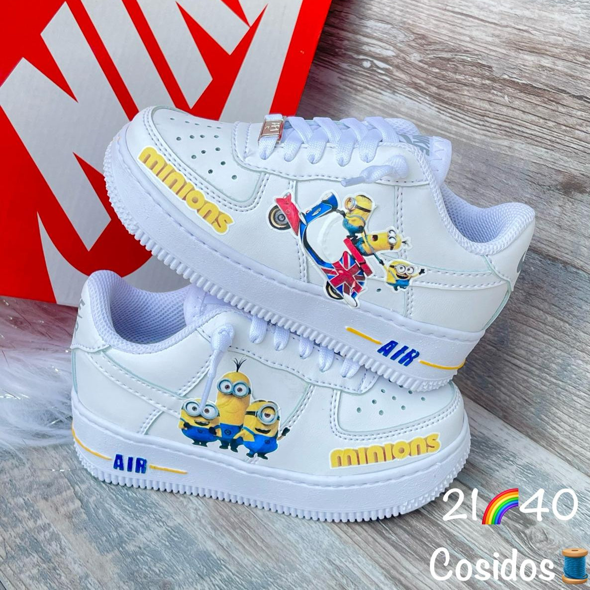 Tenis infantiles de Los Minions