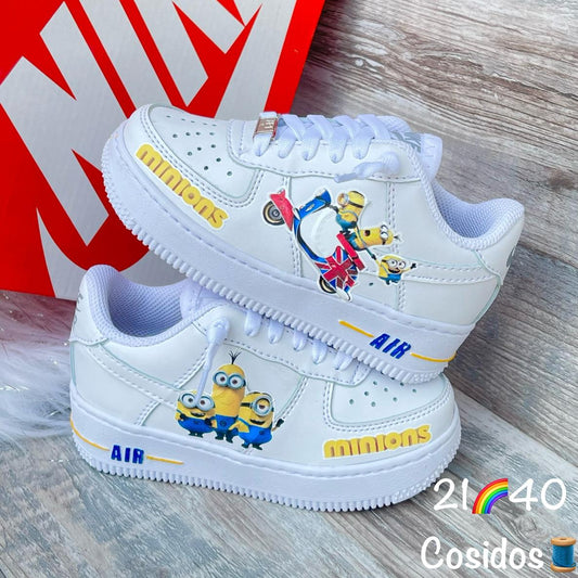 Tenis infantiles de Los Minions